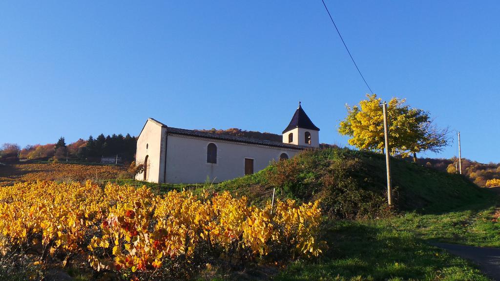 Le Balcon Du Fetre Bed and Breakfast Chiroubles Esterno foto